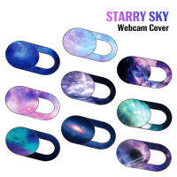 Starry Sky รูปแบบเว็บแคมฝาครอบกล้องแล็ปท็อปสติกเกอร์สำหรับแล็ปท็อป MacBook โทรศัพท์สมาร์ทความเป็นส่วนตัวป้องกันชัตเตอร์ Slider สติกเกอร์-serfgfdtr