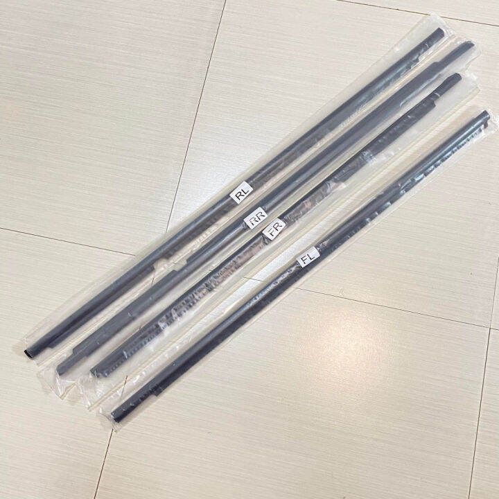 Universal Toyota Innova 20052015 car door window weatherstrips trim