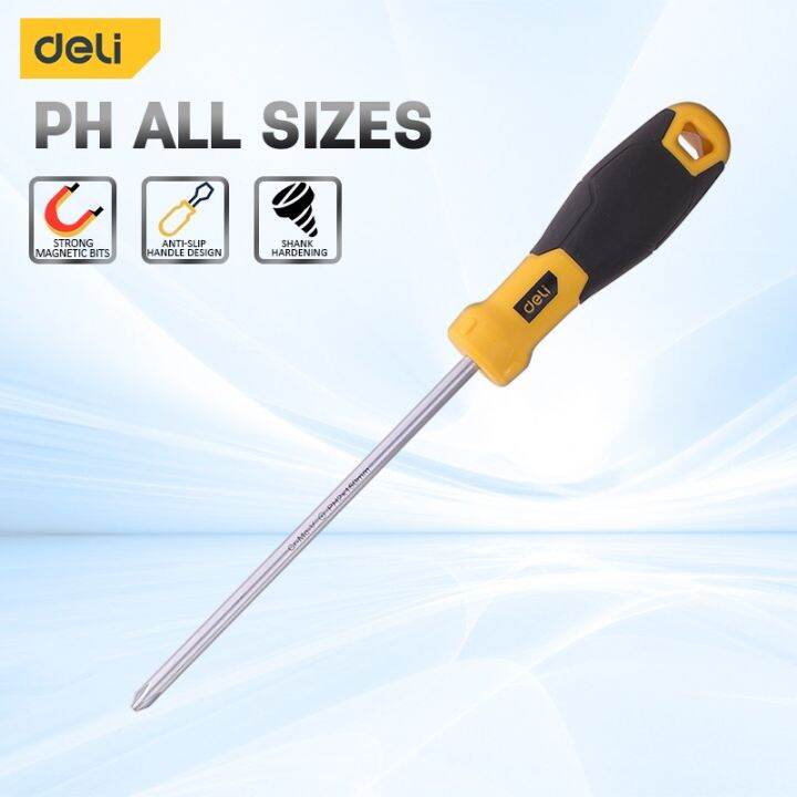 Deli Industry Philip Screwdriver Full Size Metal CRV Strong