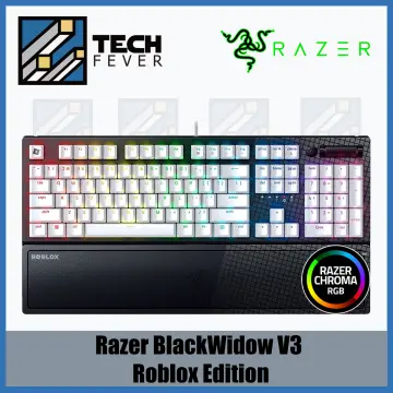 Razer BlackWidow V3 - Green Switch - Roblox Edition English Keyboard,  Mechanical Gaming Keyboard with Razer Chroma RGB Function 
