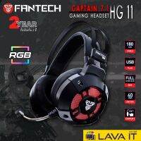 สินค้าขายดี!!! ⚡️สินค้าพร้อมส่ง⚡️HEADSET (หูฟังเกมมิ่ง) FANTECH Captain 7.1 รุ่น HG11 Gaming SUROUND SOUND (ประกัน 2 ปี) ที่ชาร์จ แท็บเล็ต ไร้สาย เสียง หูฟัง เคส ลำโพง Wireless Bluetooth โทรศัพท์ USB ปลั๊ก เมาท์ HDMI สายคอมพิวเตอร์