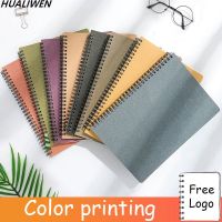 A5/B5 Color Cover Notebook Horizontal Line 130 Pages Daily Writing Notepad Planner Office School Supplies Stationery Note Books Pads