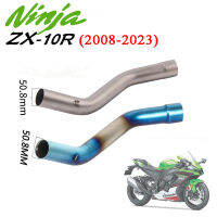 ท่อกลางแบบ Slip-On สำหรับการปรับเปลี่ยนท่อไอเสียรถจักรยานยนต์,ZX-10R 2008-2022