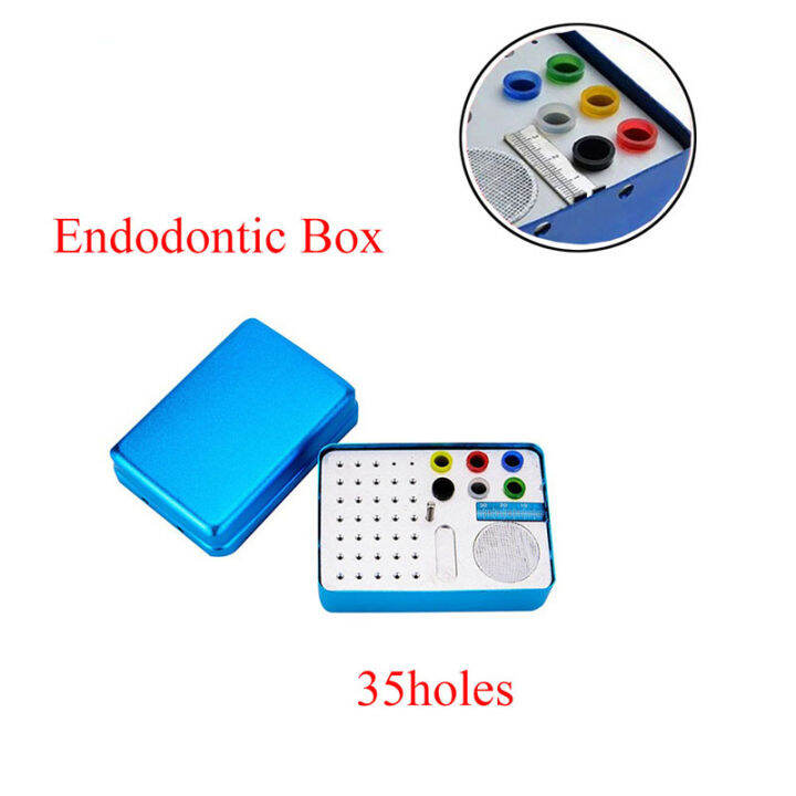 Dental Aluminium 35 Holes High Speed Burs Gutta Percha Point Endo Files