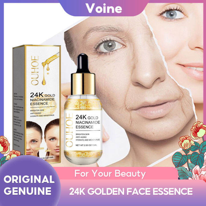 Ouhoe 24k Golden Facial Essence Can Weaken The Fine Lines Around The ...