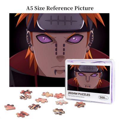 Naruto Pain Wooden Jigsaw Puzzle 500 Pieces Educational Toy Painting Art Decor Decompression toys 500pcs
