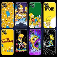 【digital technology】 Cool Simpson ครอบครัวการ์ตูนตลกเคสโทรศัพท์สำหรับ iPhone 11 12 13 Pro MAX 6 6S 7 8 Plus X XS XR Mini SE 2020กลับ