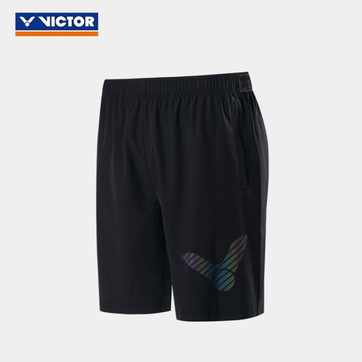 กางเกงขาสั้นแบดมินตันกีฬา-victory-ของแท้สำหรับผู้ชายและผู้หญิงชุดฝึกซ้อมกางเกงขาสั้นสี-r-30207