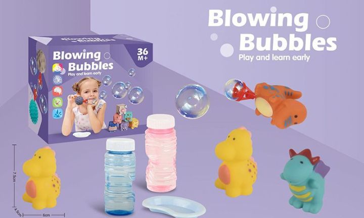 blowing-bubbles-ของเล่นเสริมพัฒนาการ-สำหรับเด็ก-6-เดือน-นำเข้าห้องน้ำได้-สร้างฟองสบู่ได้
