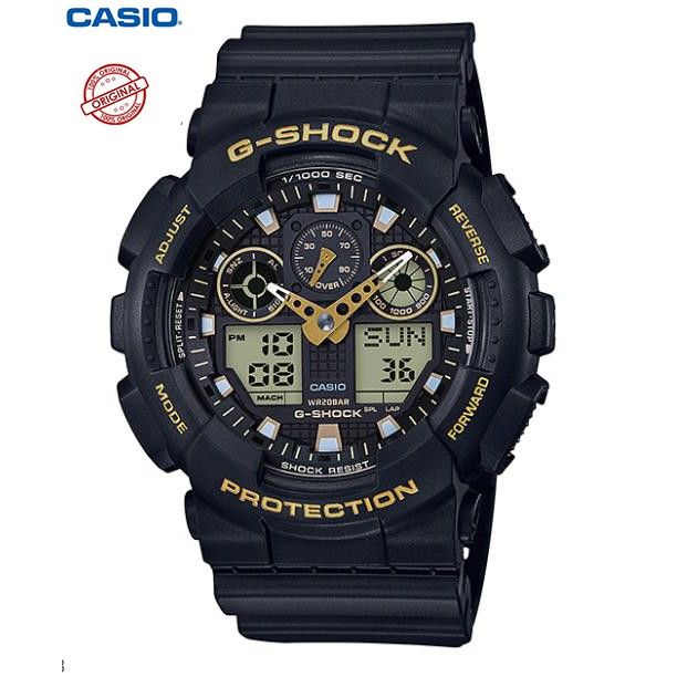 casio-g-shockนาฬิกาข้อมือผู้ชายสายเรซิ่น-รุ่น-ga-100gbx-1a9-สีดำ