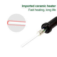 Constant Temperature 90W Electric Soldering Iron Adjustable Constant Temperature Ceramic Tip Welding Tool for SMD BGA Rework