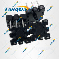 TANGDA Bobbin Base Holder 13*13มม. 3 3pin 6P Transformer โหมดทั่วไป Choke Ferrite Bead Inductor โครงกระดูกฟีนอล V