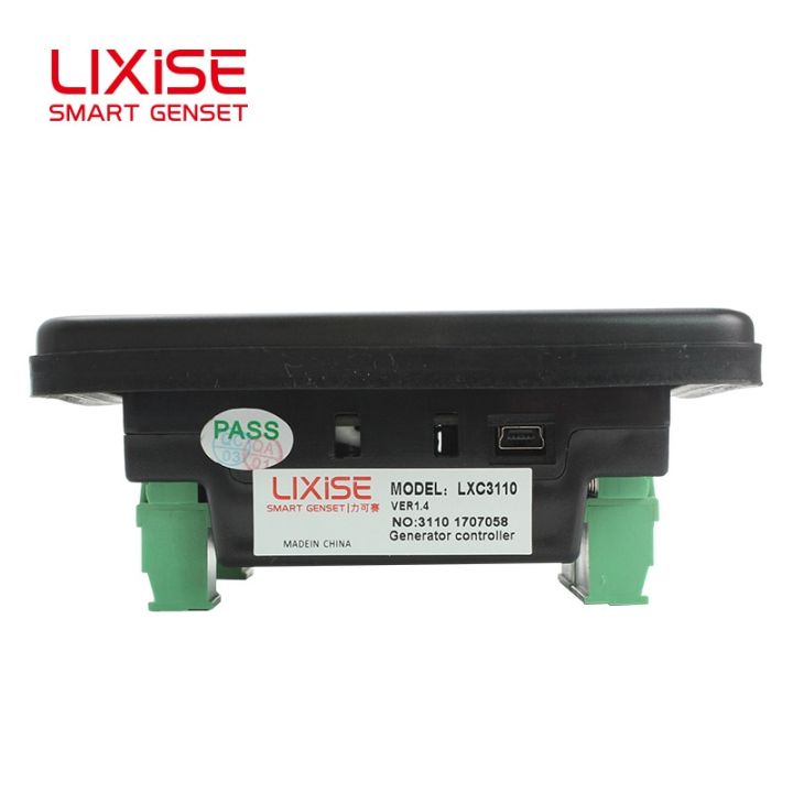 lixise-โมดูลควบคุมเครื่องกำเนิดไฟฟ้าหยุดเริ่มต้นอัตโนมัติ-lxc3110เครื่องกำเนิดไฟฟ้าเครื่องกำเนิดไฟฟ้าเครื่องกำเนิดไฟฟ้ากระแสสลับดีเซลบอร์ดคอนโทรลแผงกำเนิดไฟฟ้าชิ้นส่วนอุปกรณ์เสริม