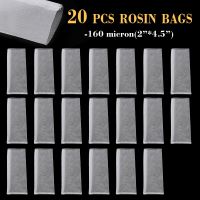 20 Pcs 2 x 4.5" Nylon Rosin Filter Bags Mesh White Screen Press Tea Filters Colanders Food Strainers