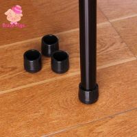 16/19/22/25/28mm 4Pcs Anti-skid glides shock Floor Protector Soft Rubber Furniture Chair Table Feet Leg Bottom Screw on Pad