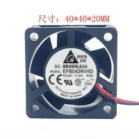 For Delta EFB0424VHD 24V 0.14A 4CM 4020 frequency converter dual ball cooling fan