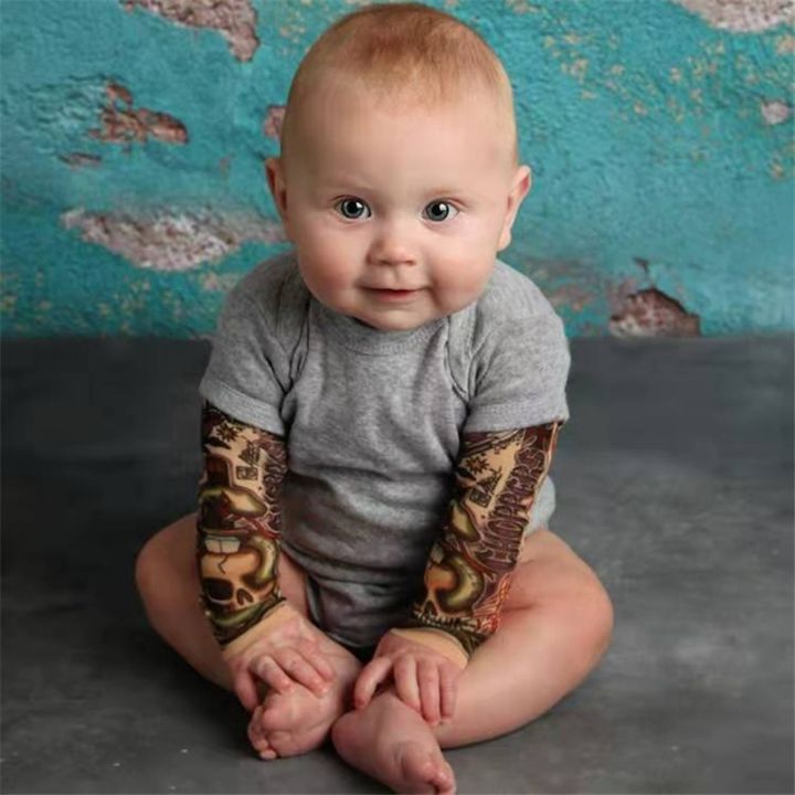 3-36-months-newborn-infant-toddler-kid-baby-romper-jumpsuit-little-boy-girl-child-long-sleeve-tattoo-printing-clothing-bodysuits