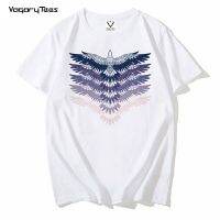 New Hawks Men Eagle Graphic T-Shirt Printing Harajuku Funny Animal Casual Lively T-Shirt