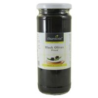 Thurstons Black Pitted Olives 440g (BBD 11/02/25)