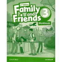 ส่งฟรี หนังสือ  หนังสือ  Family and Friends 2nd ED 3 : Workbook (P)  เก็บเงินปลายทาง Free shipping