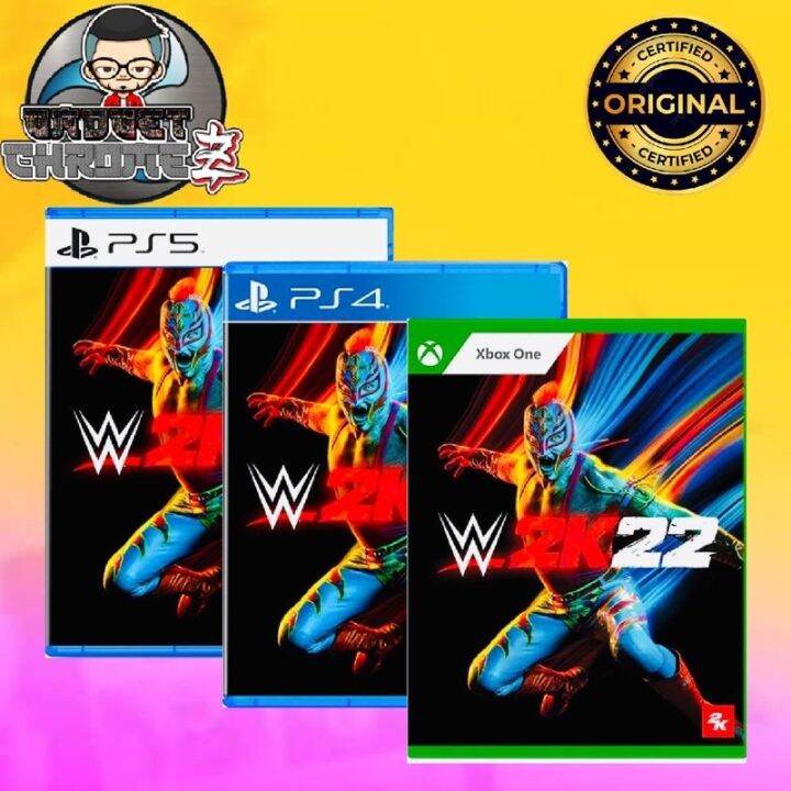 W2k22 Wwe 2k22 Ps5 Ps4 Xbox One Game Brandnew Lazada Ph