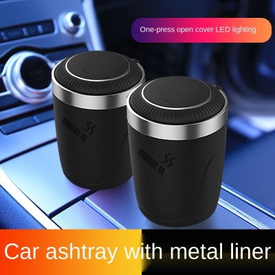 For Mitsubishi outlander ASX RVR Colt Lancer EXO Buick Hummer -Holder-Box Ash-Tray Led-Light Car decoration refit