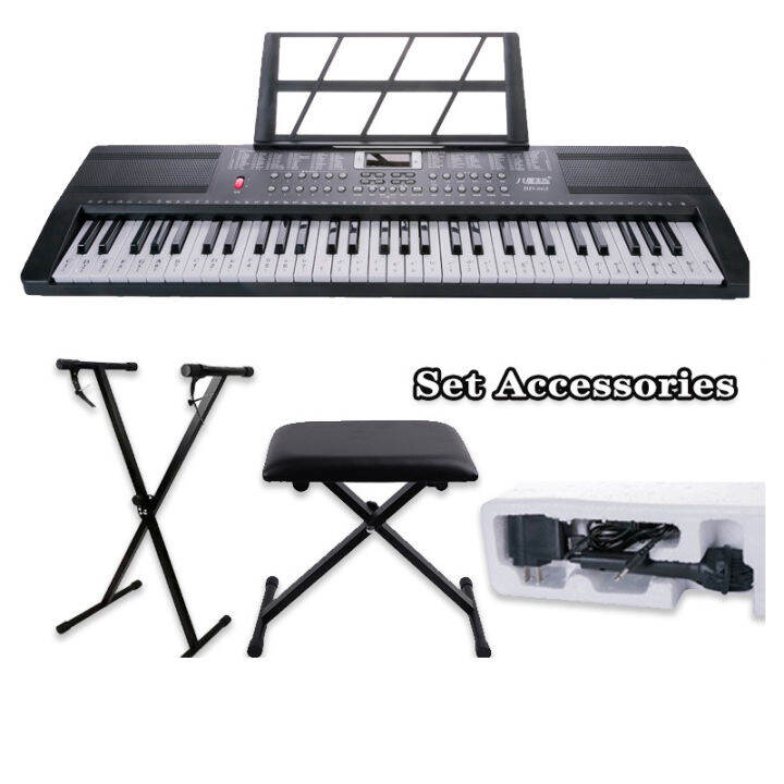 KAWES 61 keys Electronic Keyboard Digital Electronic Piano Portable