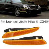 L+R Front Bumper Signal Light Side Marker Light for E-Class W211 2006-2009