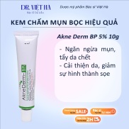 Kem chấm mun boc, mun sung đo, mun mu Aknederm BP5% 10g