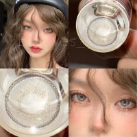 ✨ Gray ขนาดตาโต (Bigeyes) ☀️กรองแสง uv เลนส์แท้จดทะเบียนถูกต้อง ผ่านอย.ไทย บิ๊กอายสีเทา✔️