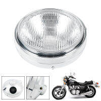 Chrome Halogen Headlight Lamp For Honda CB650 CB750 CB1300 CB900 CB900F CB1000 GL1100 1100 Goldwing Standard