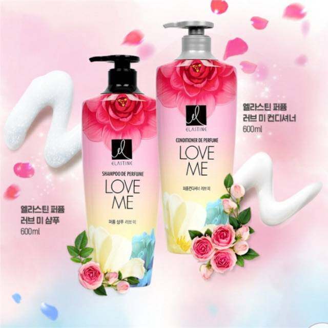 elastine-perfume-shampoo-600ml-รุ่น-love-me-แชมพูเกาหลี-นำเข้าจากเกาหลี-ของแท้100