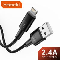 325วังฮีขายดี - /  Toocki 2.4A สายชาร์จ USB สำหรับ Iphone Lightning Cable 14 13 12 11 Pro Max XS XR 8 7 Plus Ipad Charger Cabo Fast Data Kabel