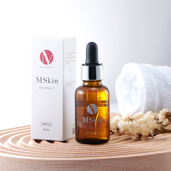 MSkin the White C เซรั่มลดจุดด่างดำ ฝ้ากระ เพื่อผิวกระจ่างใสจากญี่ปุ่น | Lazada.co.th Mskin The White C เซรั่มลดจุดด่างดำ ฝ้ากระ เพื่อผิวกระจ่างใสจากญี่ปุ่น | Lazada.Co.Th