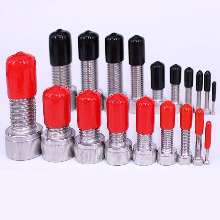 dt-hot-m3m4m5m6m8m10m12m14m16m18m20-silicone-sleeve-tube-rubber-end-caps-cap-plug-thread-stopper-plastic-set-cover-threaded