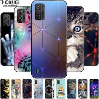 A52Lite Cover For ZTE Blade A52 Lite Case Soft Black Silicone Protective Wolf TPU Back Covers for ZTE Blade A52Lite A 52 Lite