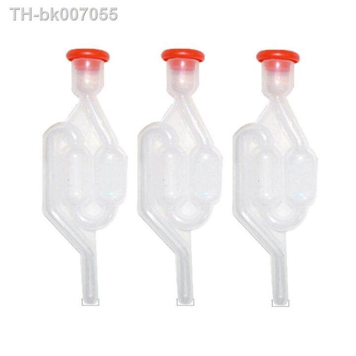 3 Pieces SShape Airlocks Homebrew Bubble Airlock Carboys Stopper amp; Fermenter Seal Valve Home