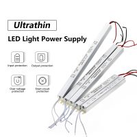 ♠✹ หม้อแปลงพาวเวอร์ซัพพลาย LED DC12V 24V 24W 36W 48W 60W 72W แบบบางพิเศษ สําหรับไฟ LED