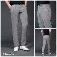 Quần Đũi Nam Ống Suông AROTI Form Slim Fit Chất Vải Đũi Xước Đẹp