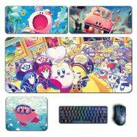 Cute Kirby Mouse Pad King Dedede Meta Knight Kawaii Large Mousepad Computer Keyboard Padding Anime Gaming Accessories Desk Mat