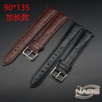 Hand thick fat man large extended strap cowhide leather men and women Suitable for Mido Lilock dwck