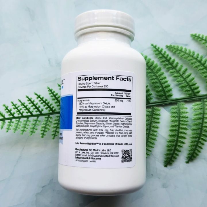 แมกนีเซียม-magnesium-complex-300-mg-250-tablets-lake-avenue-nutrition