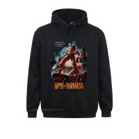 Men Hoodie Army Of Darkness Casual Cotton Skeleton Skull Evil Dead Sweater Crew Neck Clothes Wholesale Size XS-4XL