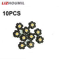 LIZHOUMIL หลอดไดโอดหลอดไฟ Led Led Cob Chip อุปกรณ์โคมไฟทำเล็บกำลังสูงแบบ Diy จำนวน10ชิ้นกำลังไฟ1-3วัตต์เต็มจำนวน