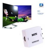 Mini ตัวแปลงสัญญาณ HDMI to AV Converter HD 1080P HDMI2AV Video Converter Box HDMI to RCA /AV/CVSB