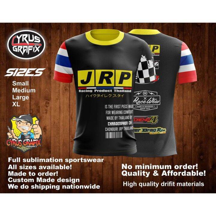 HIGH QUALITY FULL SUBLIMATION JRP DRIFIT TSHIRT | Lazada PH