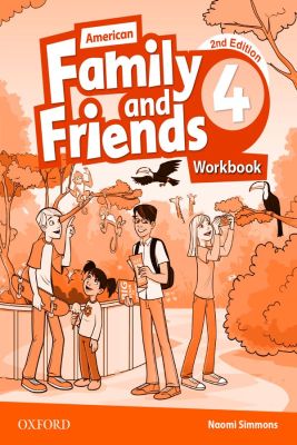 Bundanjai (หนังสือคู่มือเรียนสอบ) American Family and Friends 2nd ED 4 Workbook (P)