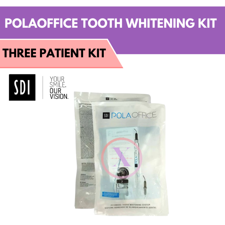 Pola Office for Teeth Whitening 3 patient kit Lazada PH