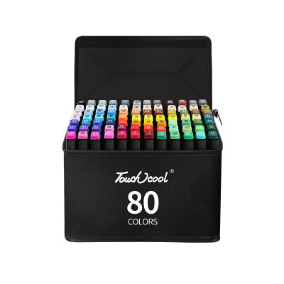Paint Marker ปากกามาร์คเกอร์ 2 หัว เน้นข้อความได้ ใช้วาดรูประบายสี ปากกาเมจิก Set30สี