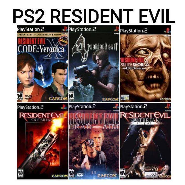 resident evil game ps 2